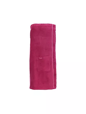 VOSSEN | Damen Saunakilt LIVINA Cranberry | 